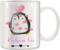 KUBEK PREZENT DLA DZIEWCZYNY ŻONY MĘŻA CHŁOPAKA NA WALENTYNKI URODZINY