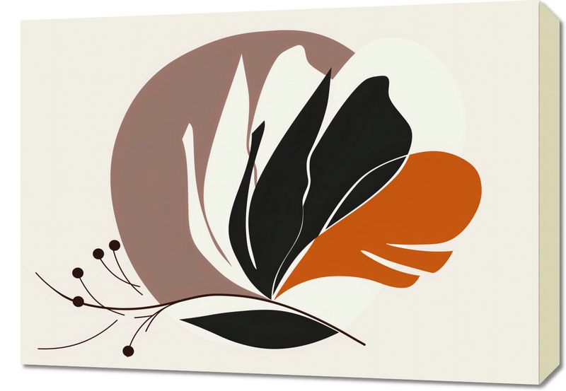 Obraz 70x50cm Elegancja Roślinna zdjęcie 1