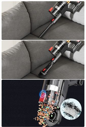 Bezprzewodowy odkurzacz pionowy 50000Pa Blossom V18 do domu / na Arena.pl