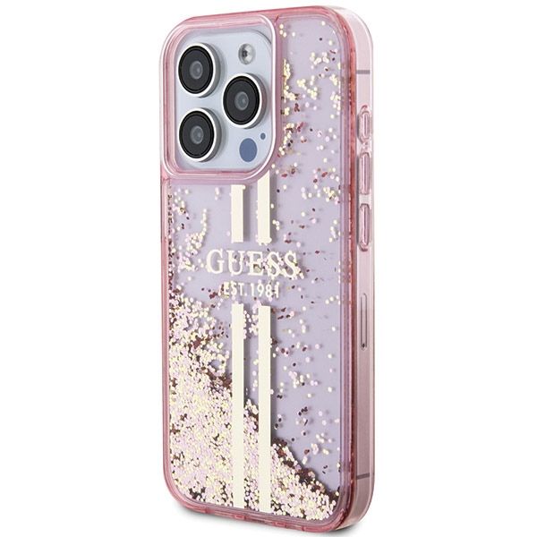 Etui Guess do iPhone 15 Pro, Różowy zdjęcie 2