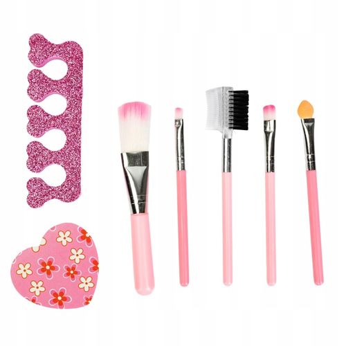 KOSMETYKI DLA DZIECI W SZKATUŁCE JEDNOROŻEC KORALIKI CIENIE LAKIERY KUFEREK na Arena.pl