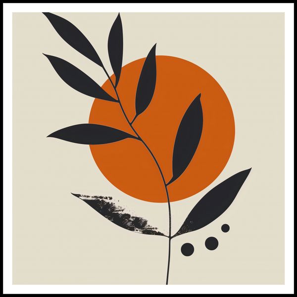 Plakat 90x90cm Ożywione Słońce zdjęcie 3