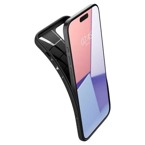 SPIGEN LIQUID AIR IPHONE 15 PRO MAX MATTE BLACK zdjęcie 7