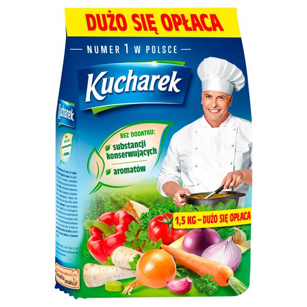 Przyprawa do potraw Kucharek 1500 g zdjęcie 1