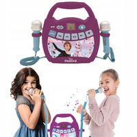 Lexibook Zestaw Karaoke Kraina Lodu Głośnik Bluetooth Odtwarzacz Mikrofon