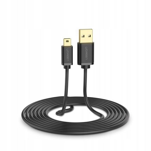 Pozłacany kabel USB- mini USB 3 m jakość przewód Ugreen do nawigacji kamery na Arena.pl