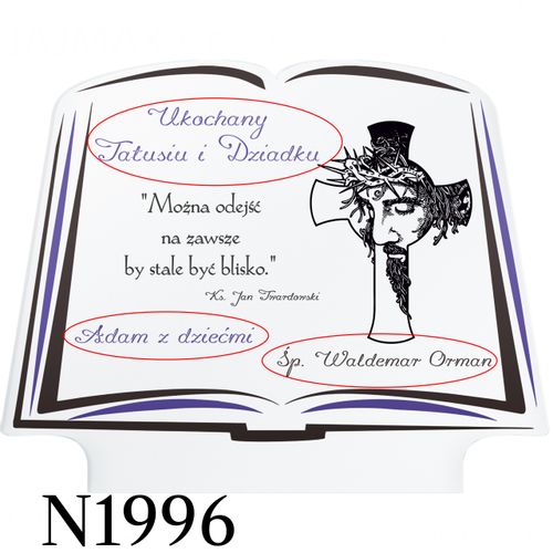 PODSTAWKA POD ZNICZE STATUETKA NA NAGROBEK XXL na Arena.pl