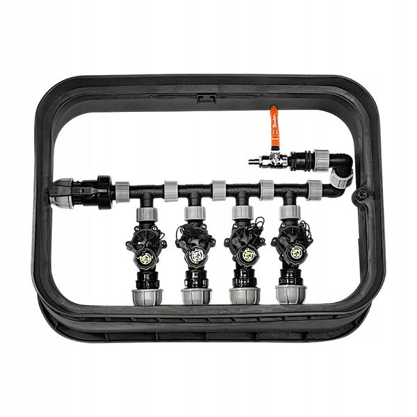 ELEKTROZAWÓR Z REGULACJĄ PRZEPŁYWU DO NAWADNIANIA 2 X GZ 1 CAL 10 BAR zdjęcie 6