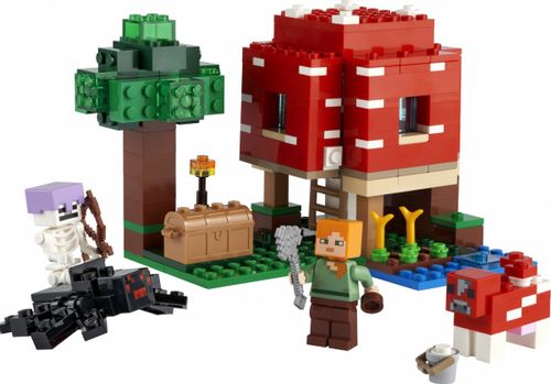 Klocki Minecraft 21179 Dom W Grzybie na Arena.pl