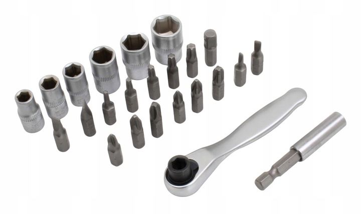 BITY I NASADKI Z GRZECHOTKĄ 1/4” S-R24BS zdjęcie 3