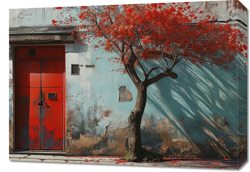 Obraz 70x50cm Widok Na Dawne zdjęcie 1