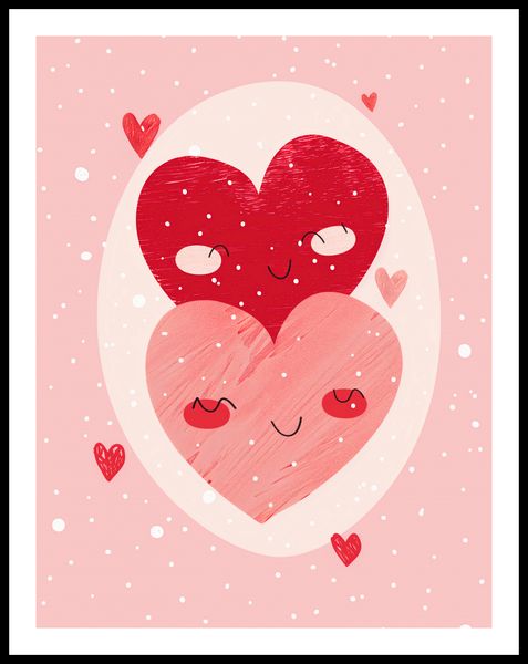 Plakat 50x65cm Ciepło Serca zdjęcie 3