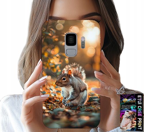 ETUI DO SAMSUNG GALAXY S9 - SŁODKA WIEWIÓRKA, CASE Z WŁASNYM MOTYWEM na Arena.pl