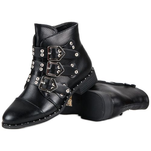 Rockowe czarne workery r.39 na Arena.pl