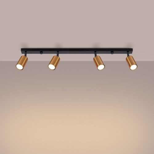 Plafon WINX 4L czarny/miedź na Arena.pl