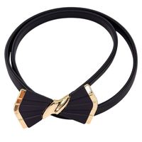 Pasek damski z klamrą elastyczny sprężyna