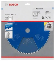 Tarcza pila widiowa do aluminium bosch 260 mm 80z