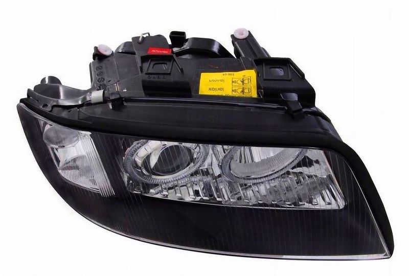 Reflektory AUDI A6 C5 1997-2001 DEPO, Ringi  - Doskonała jakość i bonus H7 zdjęcie 6