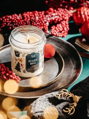 Woskiknot świeca sojowa Dziadek Mróz na Arena.pl