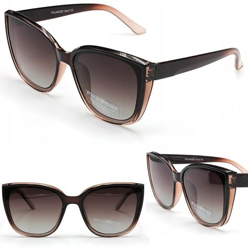 OKULARY PRZECIWSŁONECZNE DAMSKIE POLARZONE MUCHY POLARYZACYJNE UV400 LATO na Arena.pl