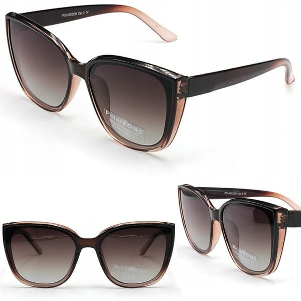 OKULARY PRZECIWSŁONECZNE DAMSKIE POLARZONE MUCHY POLARYZACYJNE UV400 LATO zdjęcie 14