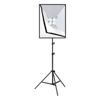zestaw studyjny puluz softbox led 50x70cm, statyw, żarówki led 4 szt
