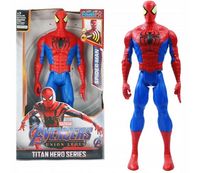 Avengers Spider-Man Figurka Dźwięk Światło Interaktywna Duża 30 cm