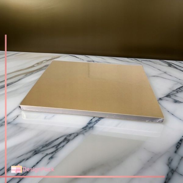 Pudełko pod tort komunijny 42x32x25 podkład pod tort złoty 40x30 na Komunię zdjęcie 12