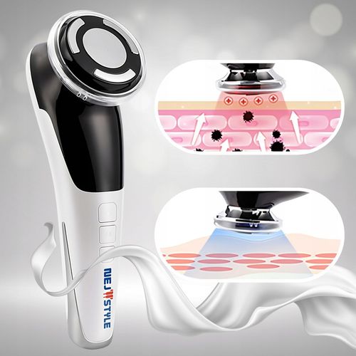 MEZOTERAPIA BEZIGŁOWA MASAŻER EMS TWARZY LIFTING 5w1 URZĄDZENIE DO MASAŻU na Arena.pl