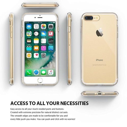 Etui Ringke Air iPhone 8 Plus / 7 Plus czarne na Arena.pl