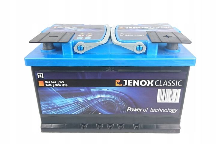Akumulator JENOX CLASSIC P+ 74AH 680A zdjęcie 1