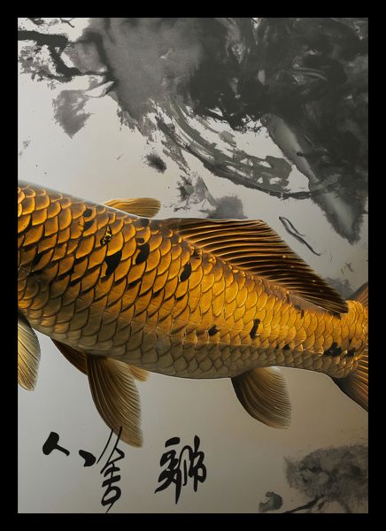 Plakat 42x59,4cm Spokojna Ryba Koi zdjęcie 2