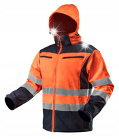 NEO KURTKA ROBOCZA BLUZA OSTRZEGAWCZA SOFTSHELL KAPTUR 81-701 XXL/56