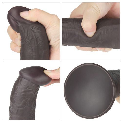 10'' dual layered platinum silicone rotator na Arena.pl