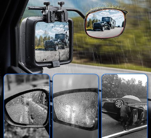 Lusterka holownicze SUPAREE SP-JK2107 uniwersalne do kampera 1 para na Arena.pl