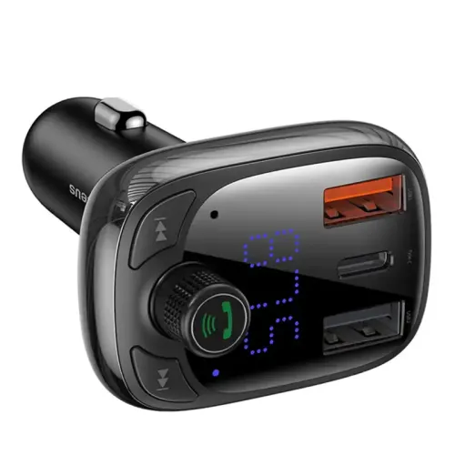 transmiter samochodowy baseus bluetooth mp3 s-13 (czarny) na Arena.pl