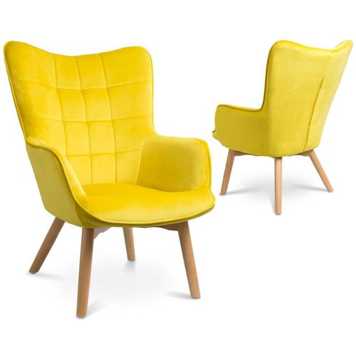 FOTEL GRELLA MUSTARD na Arena.pl