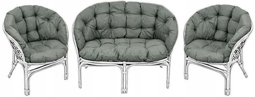 PODUSZKI PODUCHY NA MEBLE RATTAN RATTANOWE KOMPLET na Arena.pl