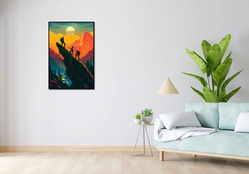 Plakat 61x90,5cm U Szczytu na Arena.pl