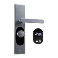 zamek do drzwi loqed touch smart lock wi-fi, bt (srebrny)