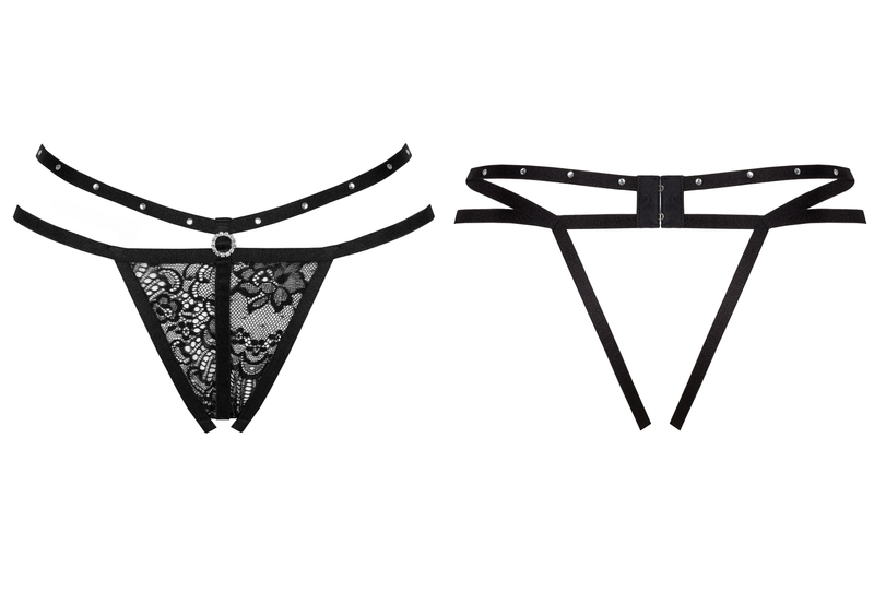 Stringi Nomade Black LivCo Corsetti Fashion S/M zdjęcie 11