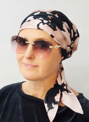 Chustka damska Lara 289 z wiskozy przewiewny turban także po chemioterapii na Arena.pl