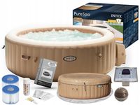 Basen jacuzzi hydromasaż 196 x 71 Pure Spa z ogrzewaniem #28426 Intex
