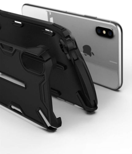 Etui Ringke Dual-X do iPhone XS Max czarne na Arena.pl