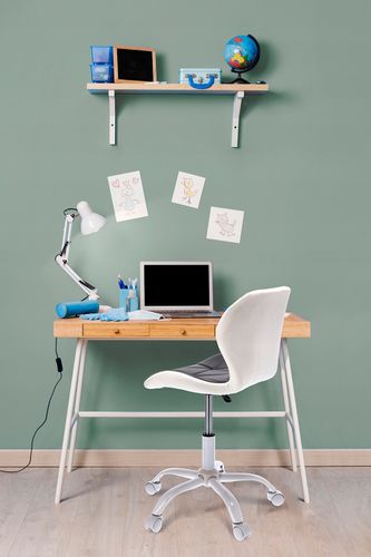 krzesło endo ekoskóra szaro-białe (nowy kod) na Arena.pl