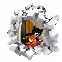 Naklejka samoprzylepna 3D postacie bajkowe OKAZJA!