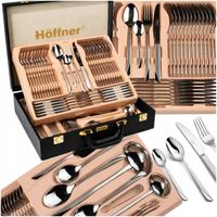 Komplet sztućców Hoffner Premium Laserowe 72 el.