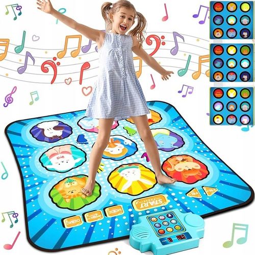 INTERAKTYWNA MATA DO TAŃCZENIA GRA ZRĘCZNOŚCIOWA TANECZNA MUZYCZNA 4TRYBAMI na Arena.pl