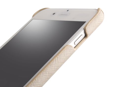 GUESS SAFFIANO HARD CASE iPhone 7/8 Plus - BEIGE na Arena.pl