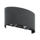 LAMPA ŚCIENNA ELEWACYJNA ZEWNĘTRZNY KINKIET LED 4W IP65 GÓRA DÓŁ